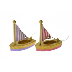 Small Wooden Sailing Boat - Toybox Tales