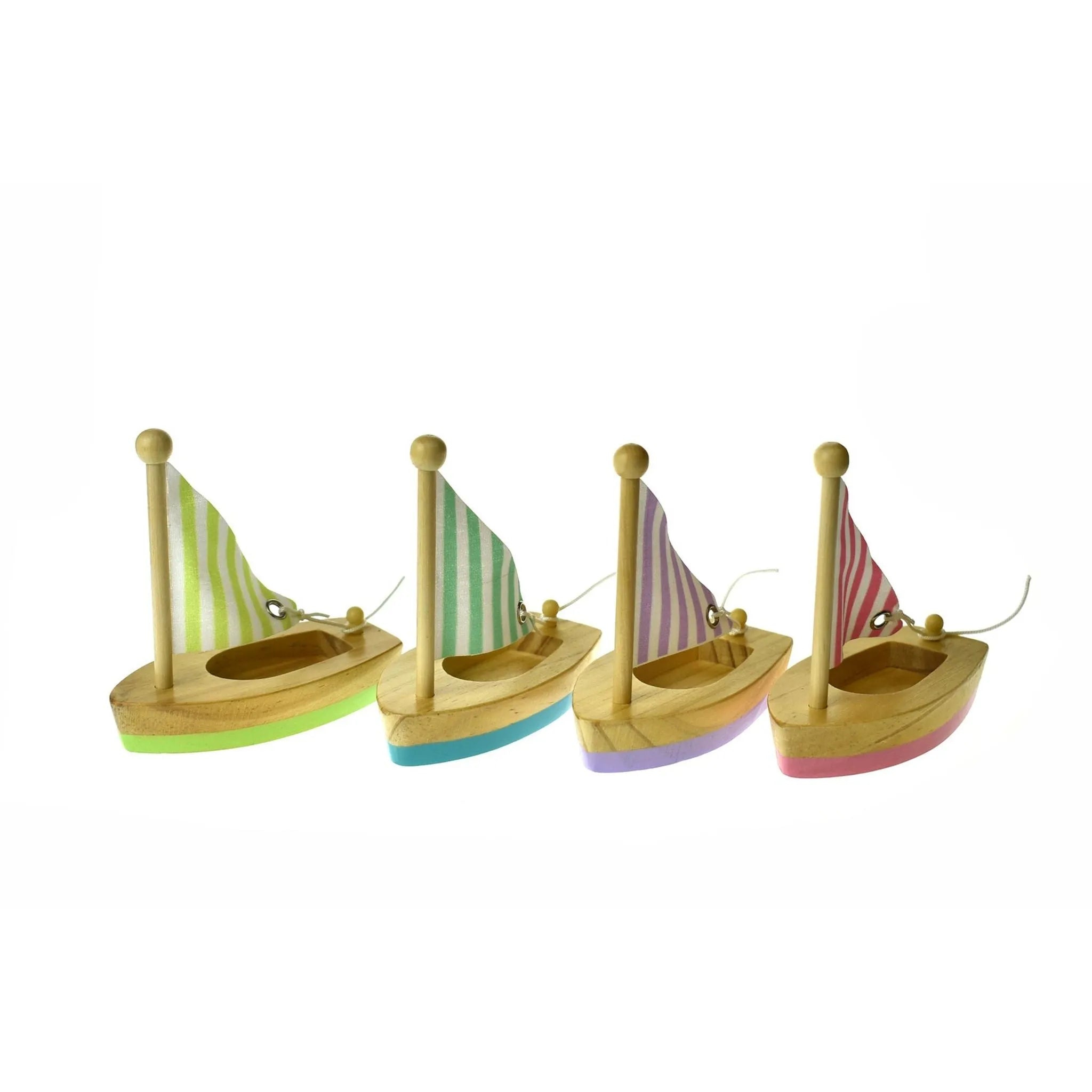 Small Wooden Sailing Boat - Toybox Tales