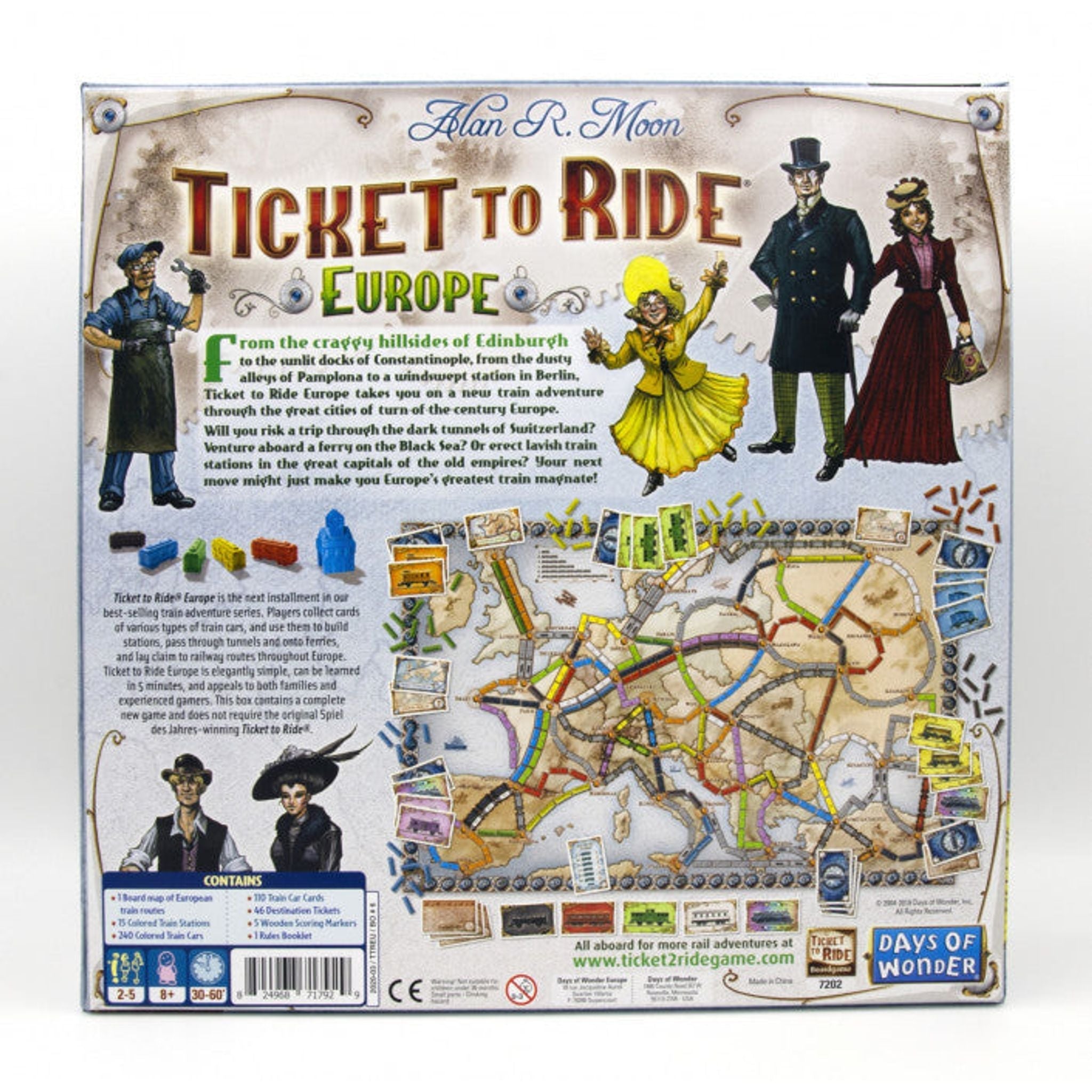 Ticket to Ride Europe - Toybox Tales