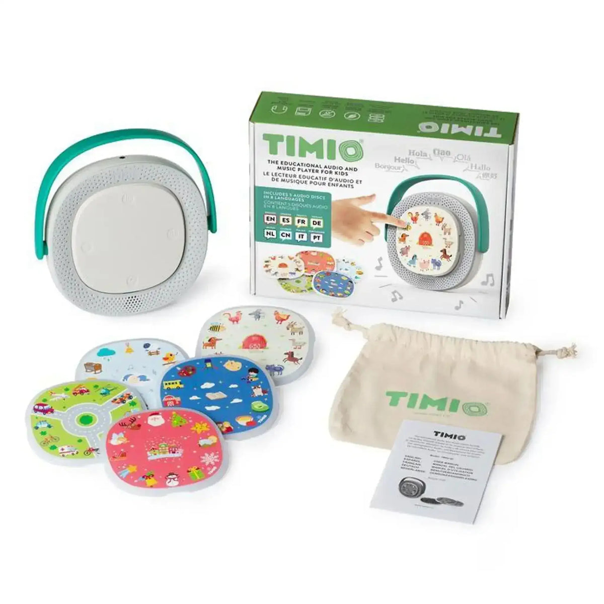 TIMIO TM02-02 with 5 Disks – Toybox Tales