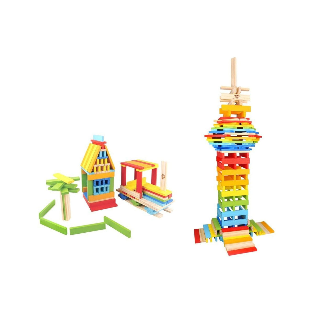 Tooky Toy - City Block - 150 Pieces - Toybox Tales