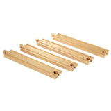 Tracks - Long Straight Tracks 4 pieces - Toybox Tales