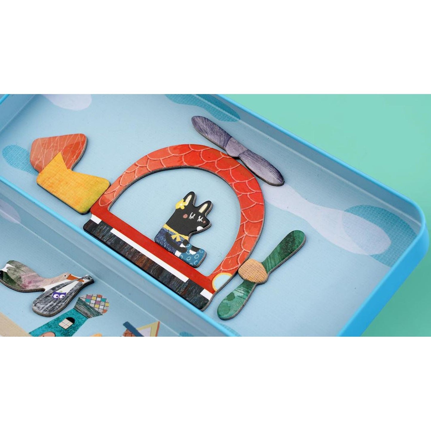 Travel Magnetic Box - Aircraft - Toybox Tales
