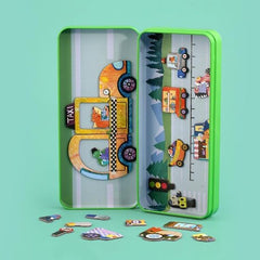 Travel Magnetic Box - Cars - Toybox Tales