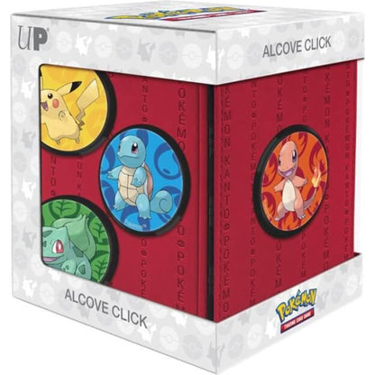 ULTRA PRO Pokemon - Alcove Click Deck Box - Kanto - Toybox Tales