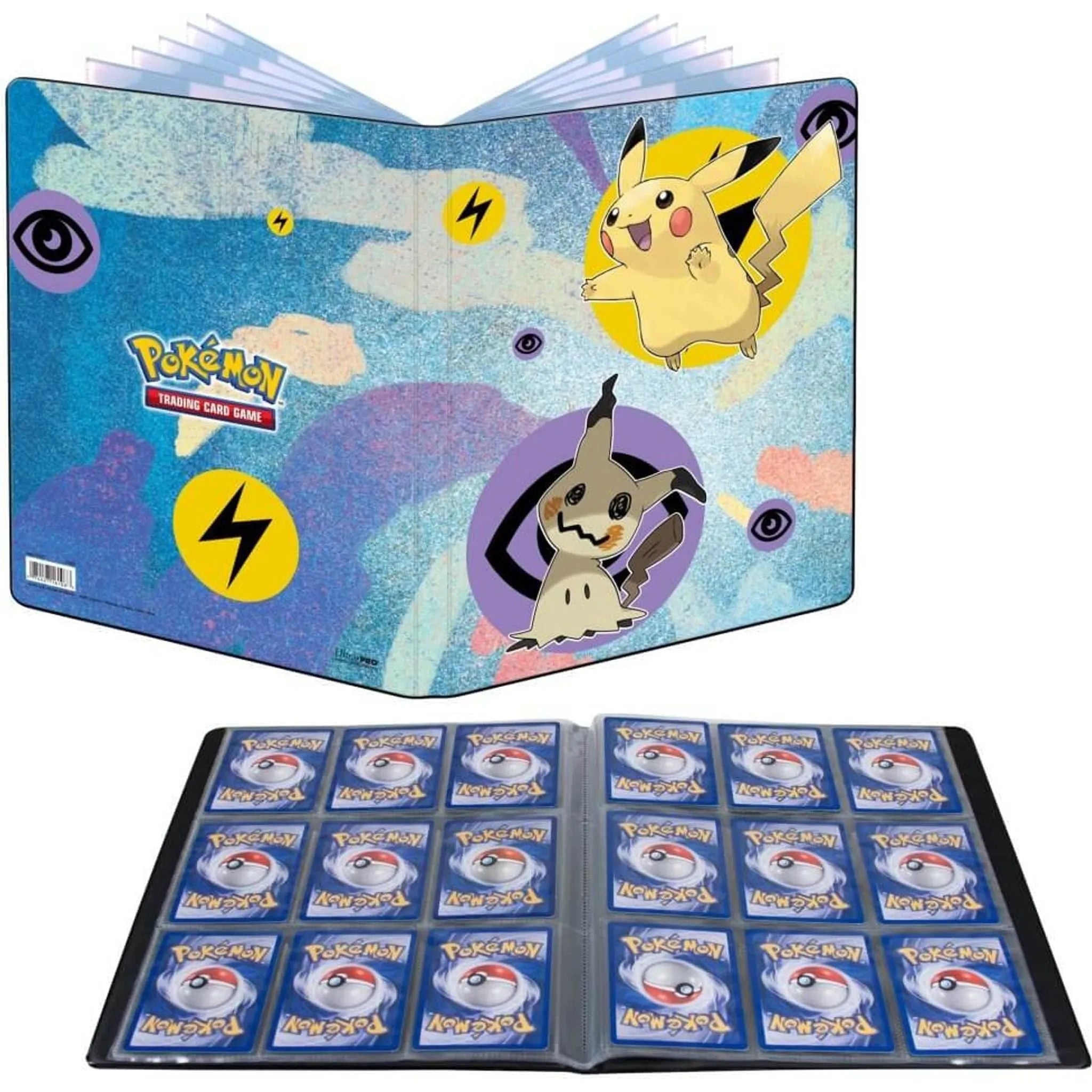 Ultra Pro Pokémon - Portfolio - 9PKT Pikachu & Mimikyu - Toybox Tales