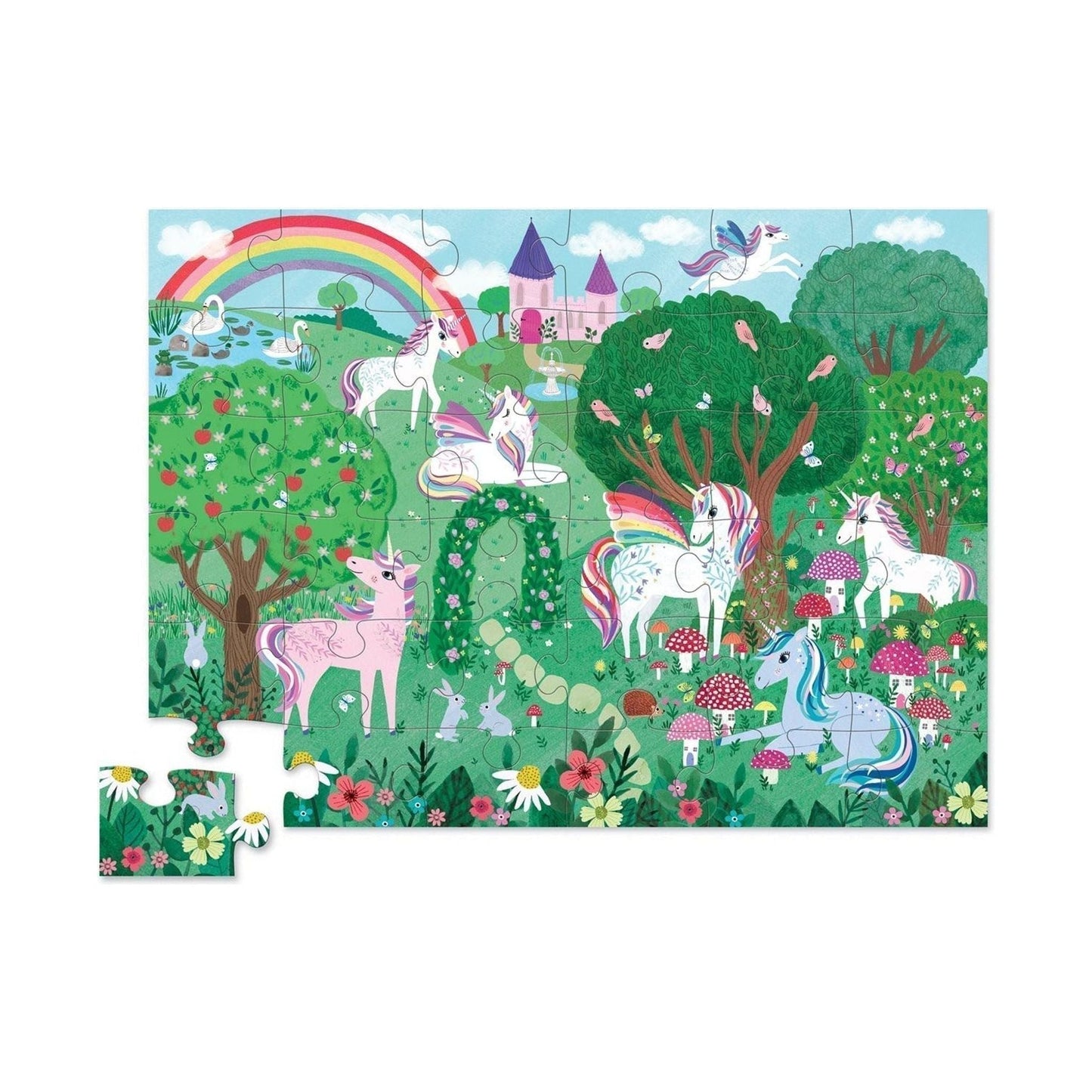 Unicorn Dreams Classic Floor Puzzle 36 Piece - Toybox Tales