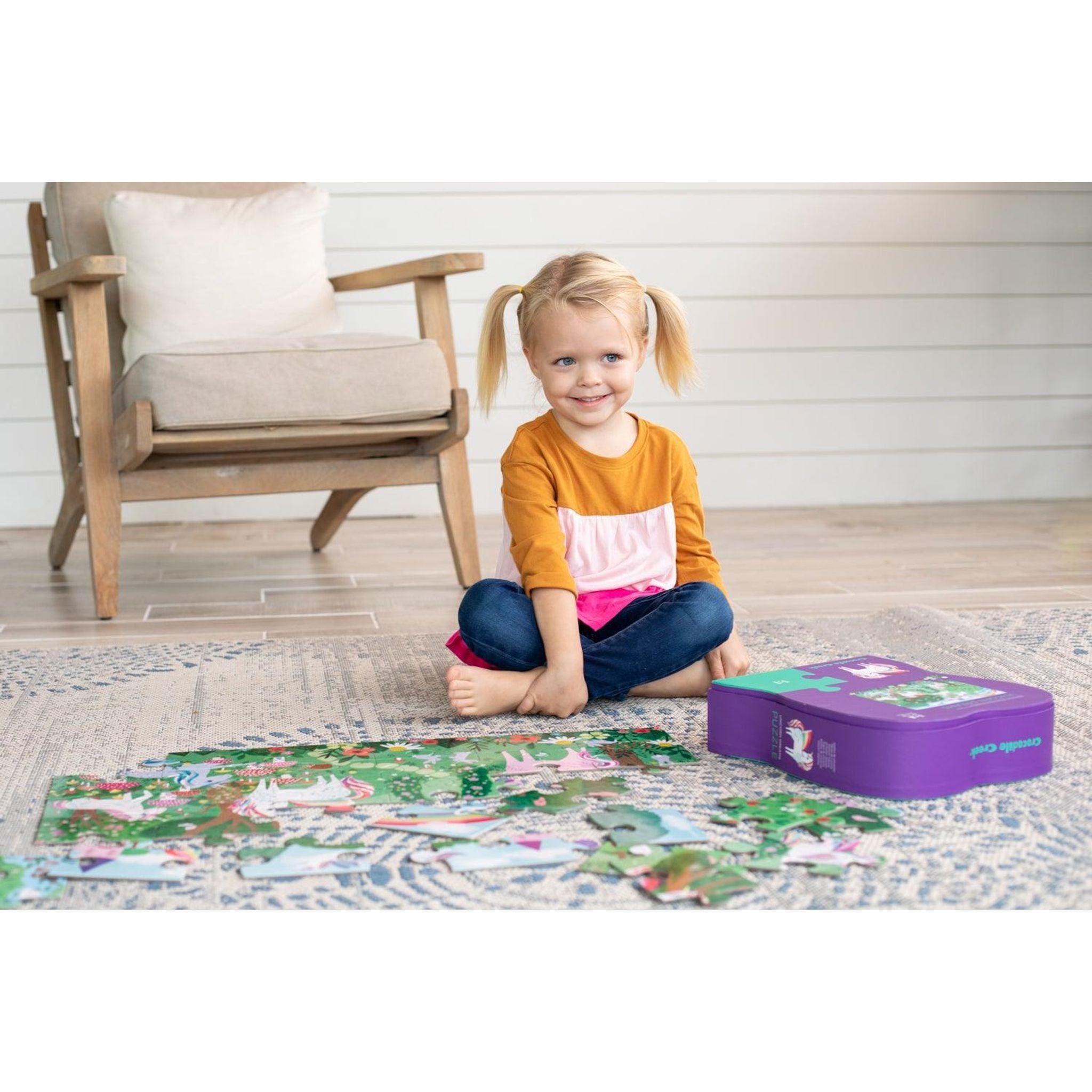 Unicorn Dreams Classic Floor Puzzle 36 Piece - Toybox Tales