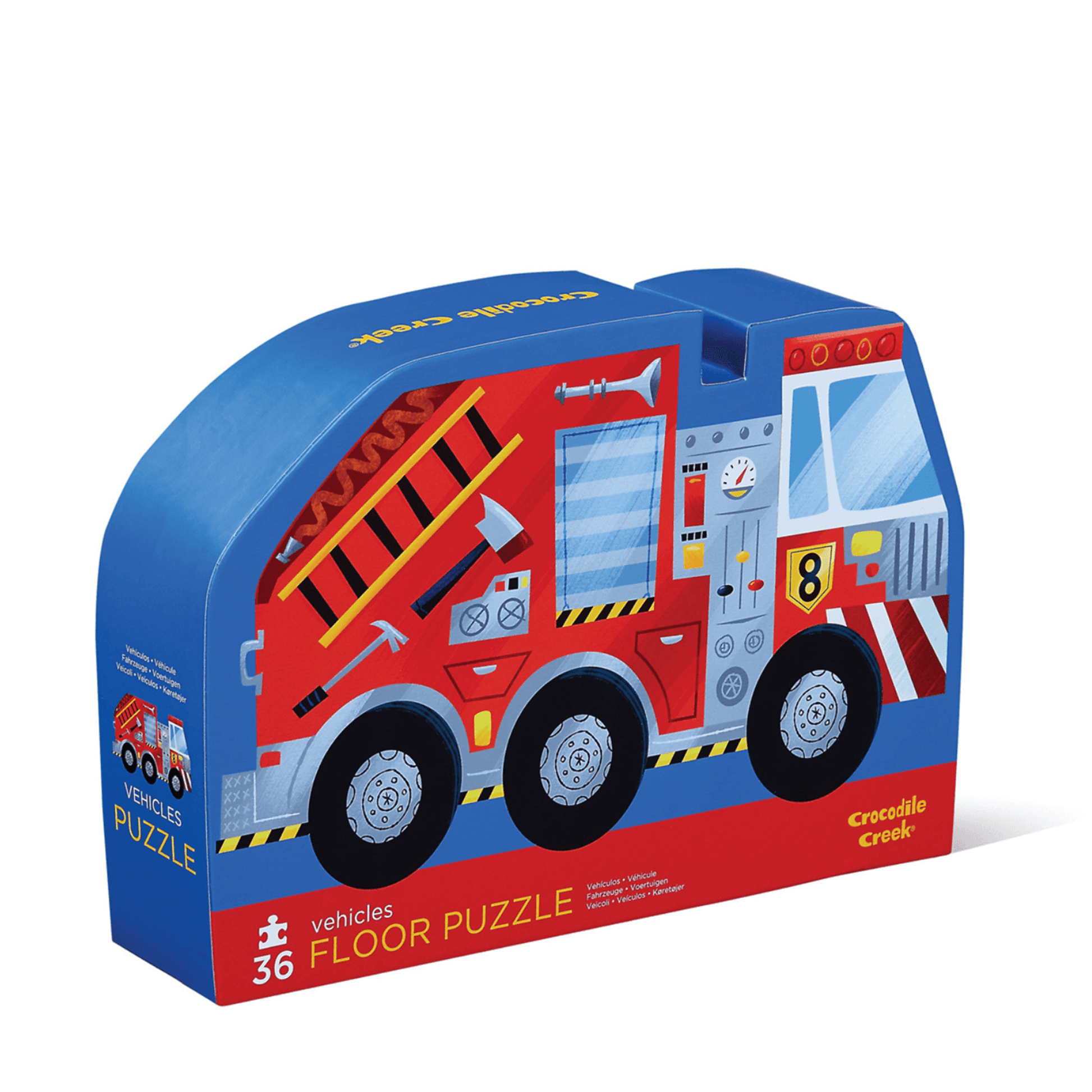 Vehicles Classic Floor Puzzle 36 Piece - Toybox Tales