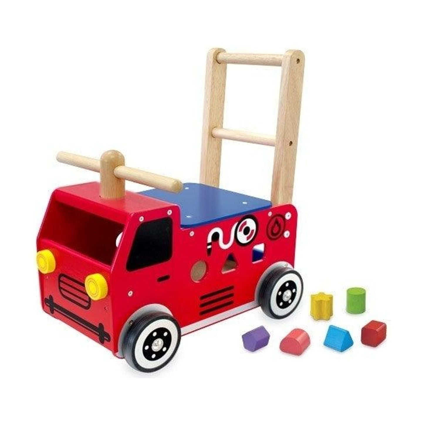 Walk and Ride Fire Engine Sorter - Toybox Tales