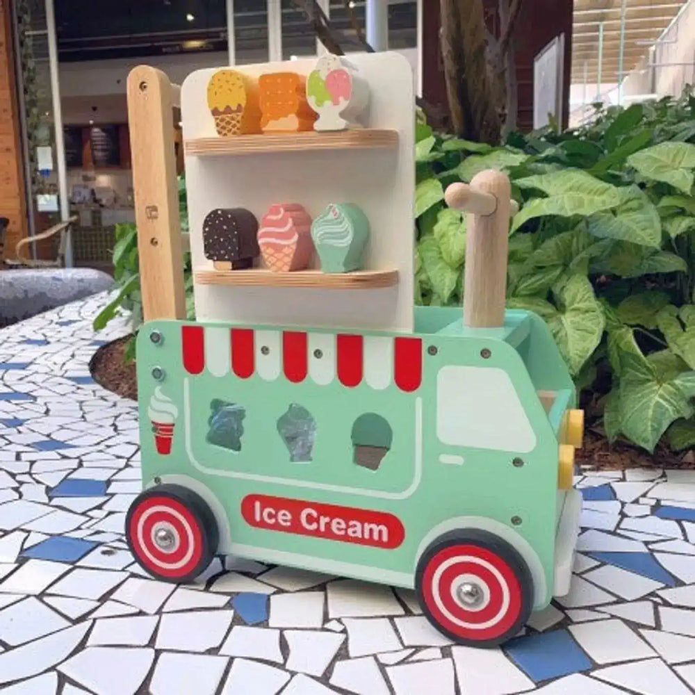 Walk and Ride Ice Cream Truck Sorter - Toybox Tales