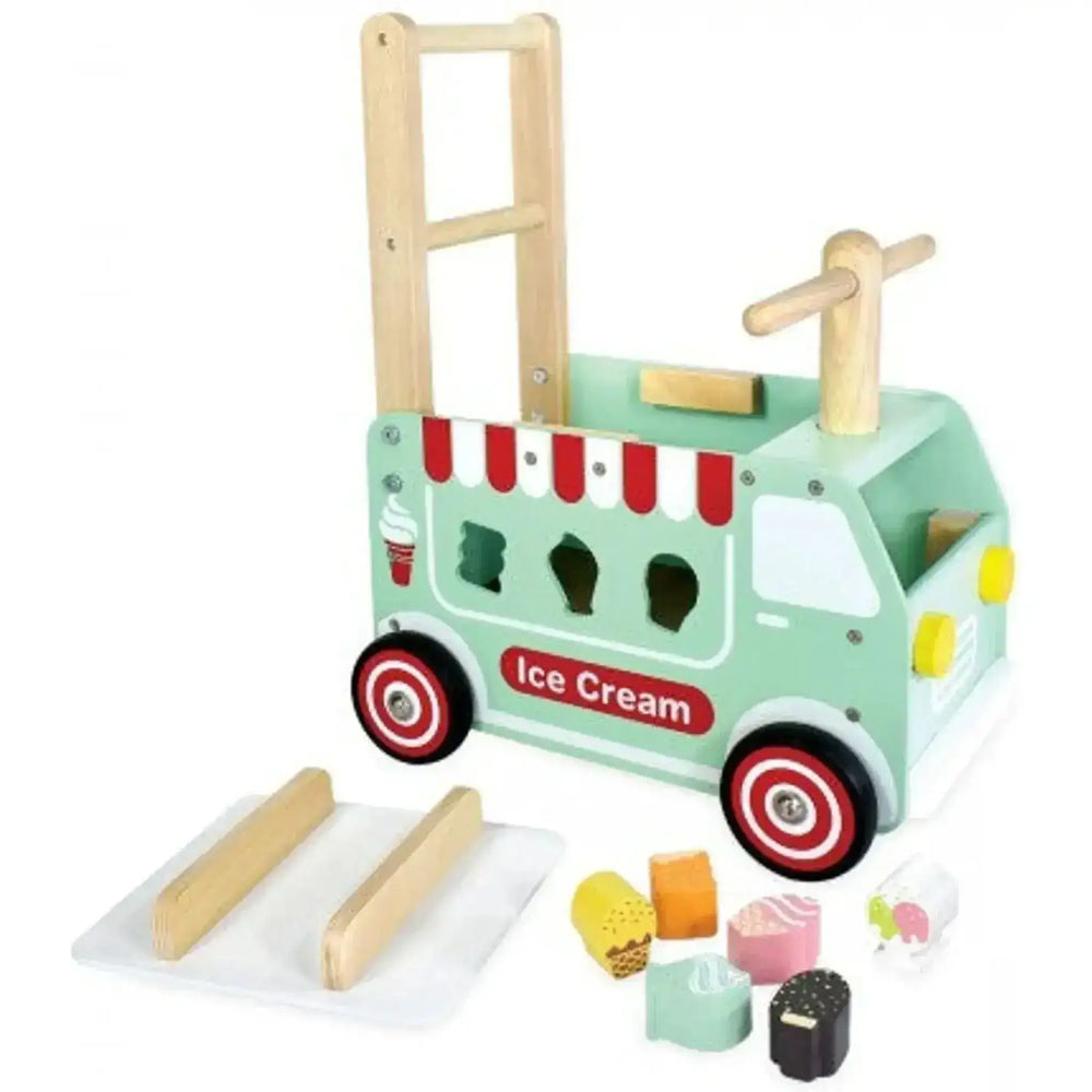 Walk and Ride Ice Cream Truck Sorter - Toybox Tales