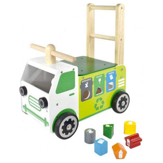 Walk and Ride Recycling Truck Sorter - Toybox Tales