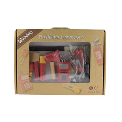 Wooden Fire Fighter Belt Playset - Toybox Tales