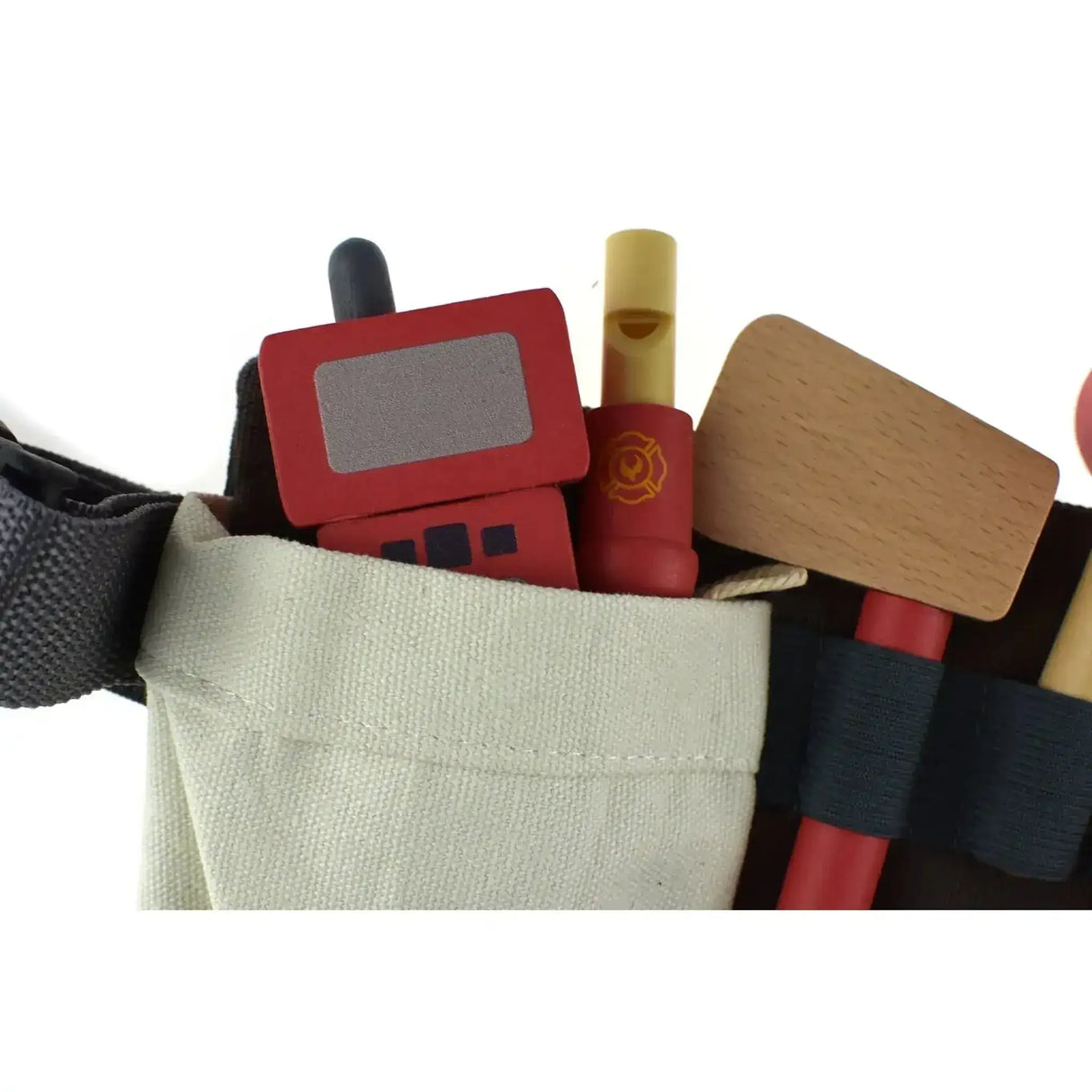 Wooden Fire Fighter Belt Playset - Toybox Tales