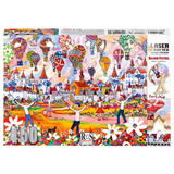 Wooden Widget Puzzle - Balloon Festival 450 Piece - Toybox Tales