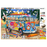 Wooden Widget Puzzle - Beach Break 402 Piece - Toybox Tales