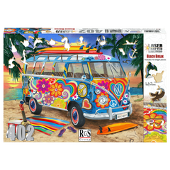 Wooden Widget Puzzle - Beach Break 402 Piece - Toybox Tales