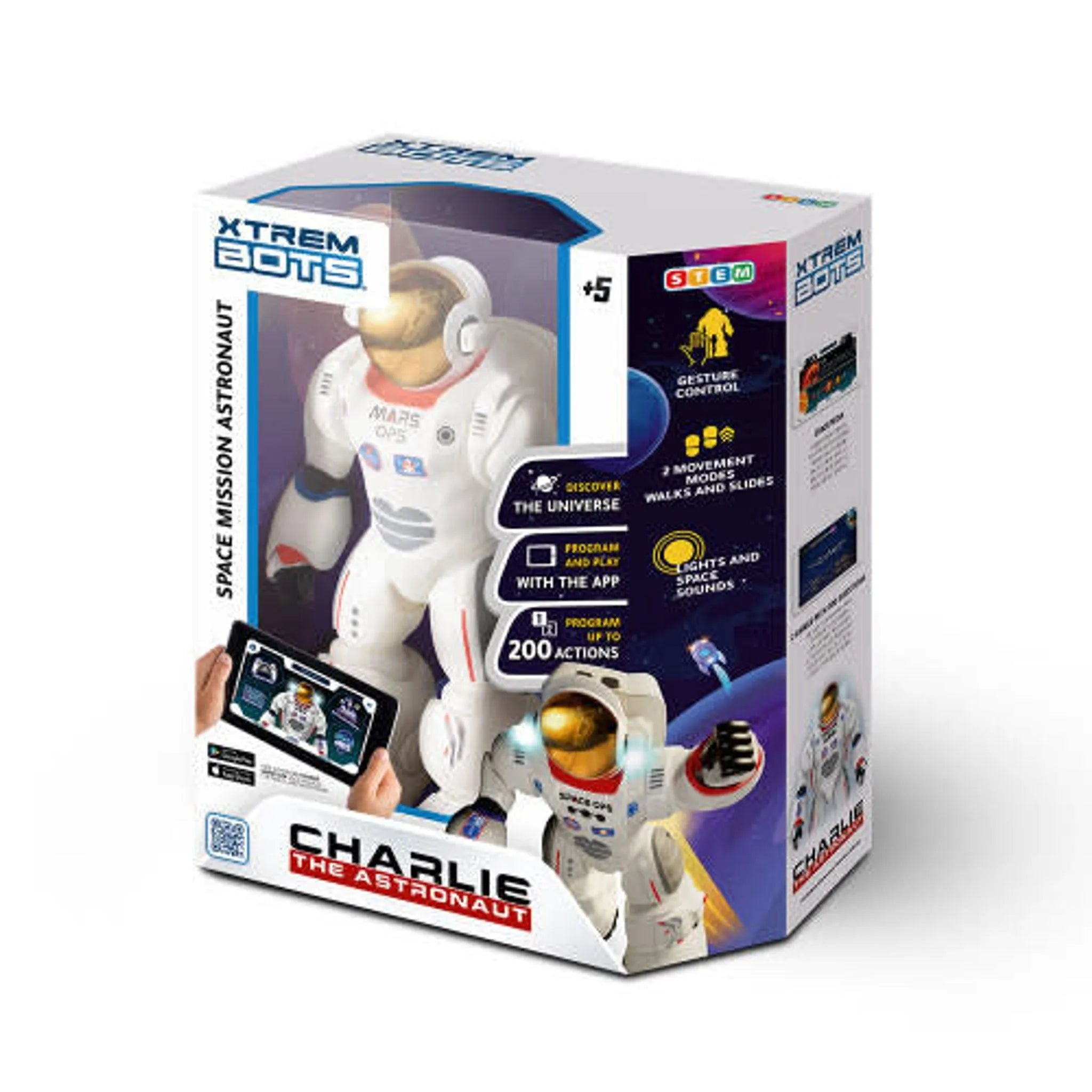 Xtrem Bots - Charlie The Astronaut - Toybox Tales