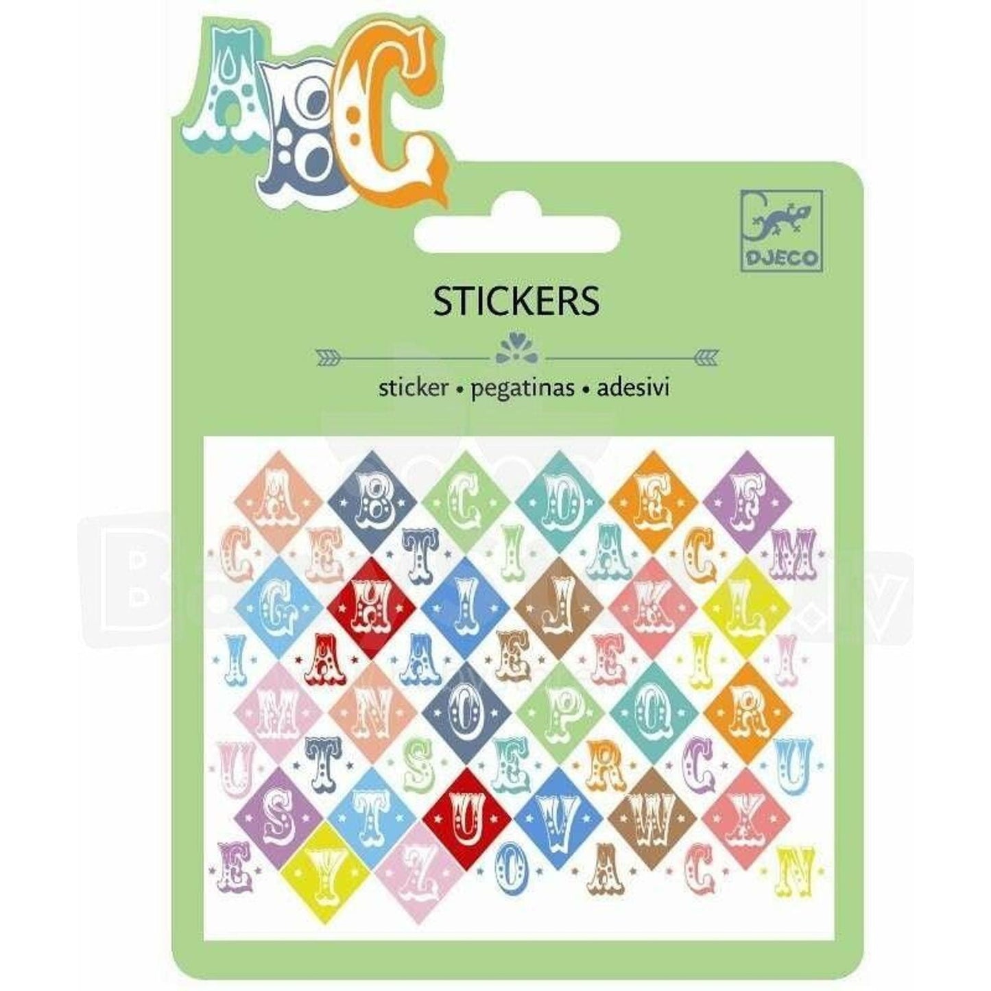 ABC stickers - Toybox Tales