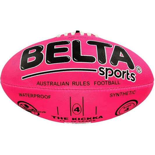 AFL Football Size 4 - Pink - Toybox Tales