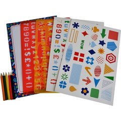 Alphabet and Shapes Stencil Set - Toybox Tales