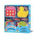 Alphabet Lacing Cards - Toybox Tales