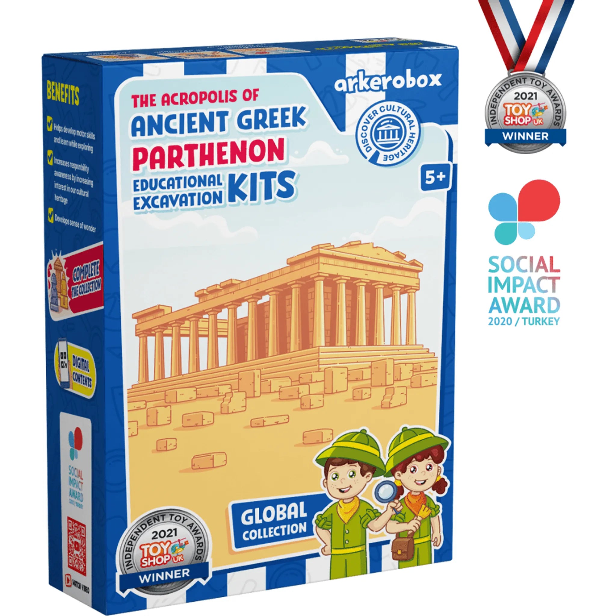 Arkerobox Acropolis Excavation Kit - Toybox Tales