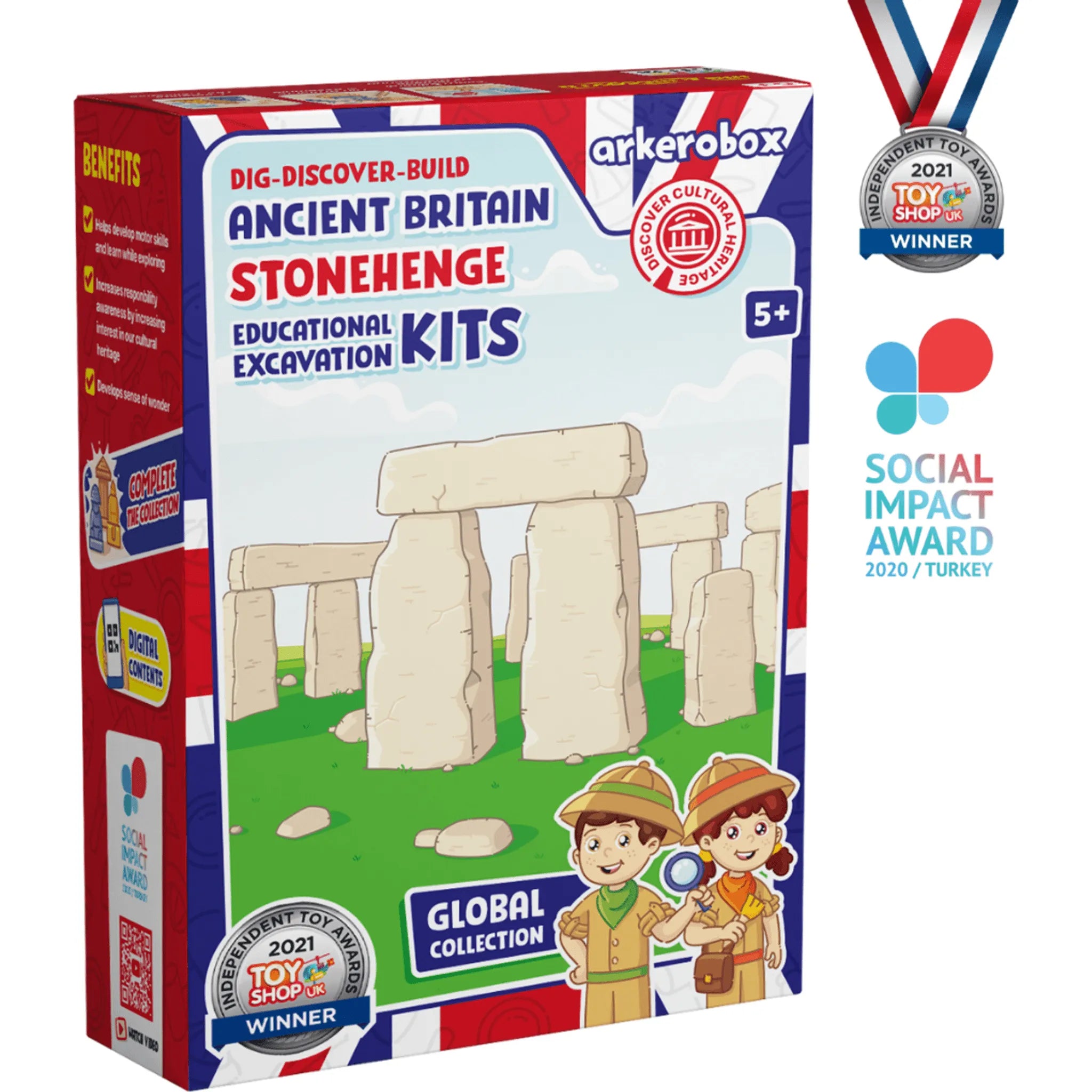 Arkerobox Stonehenge Excavation Kit - Toybox Tales