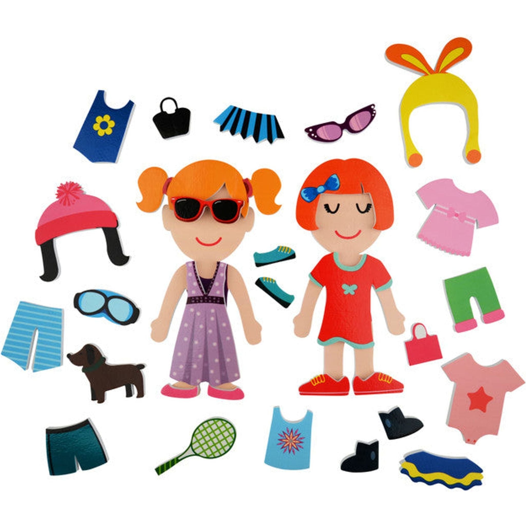 Bath Time Stickers - Dressing Up - Toybox Tales
