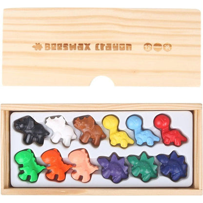 Beeswax Crayons - Cute Dinosaurs - Toybox Tales