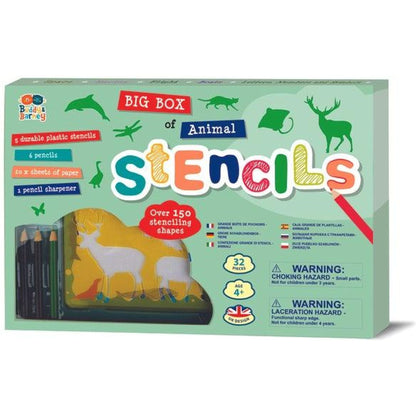 Big Box of Animal Stencils - Toybox Tales