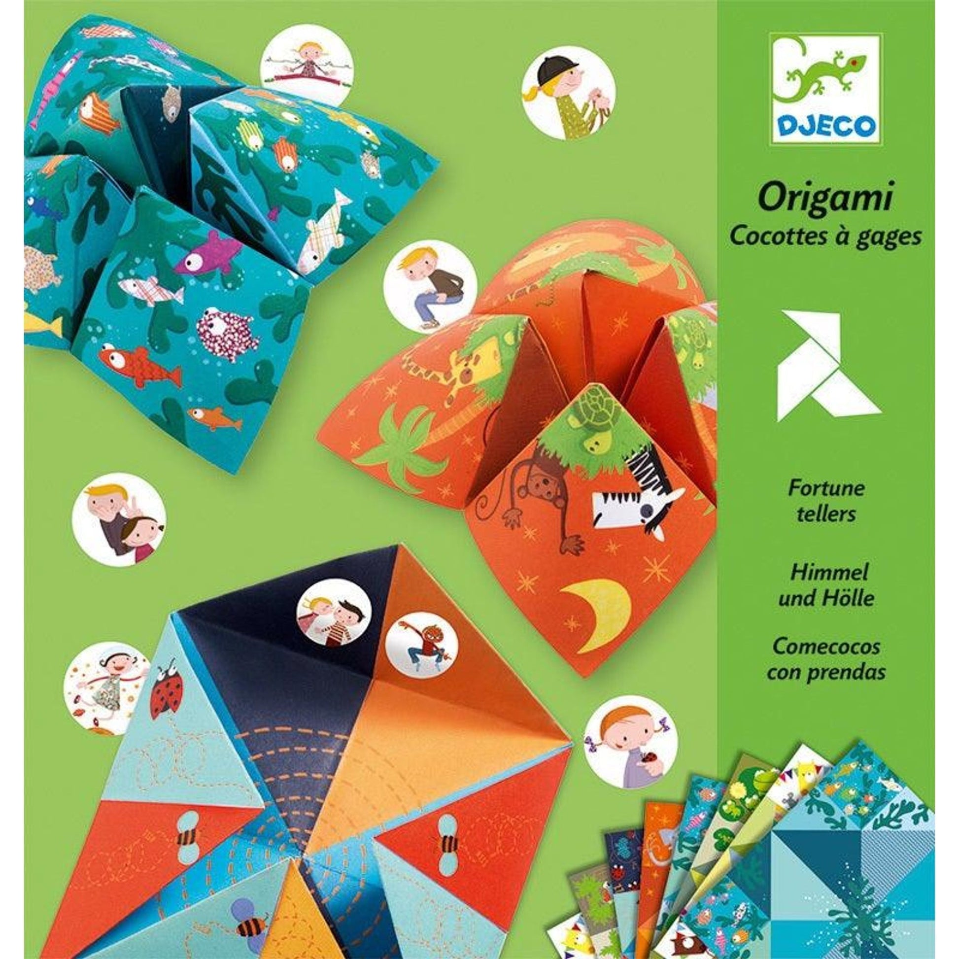 Bird Game Origami - Toybox Tales