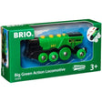 BRIO BO - Big Green Action Locomotive - Toybox Tales