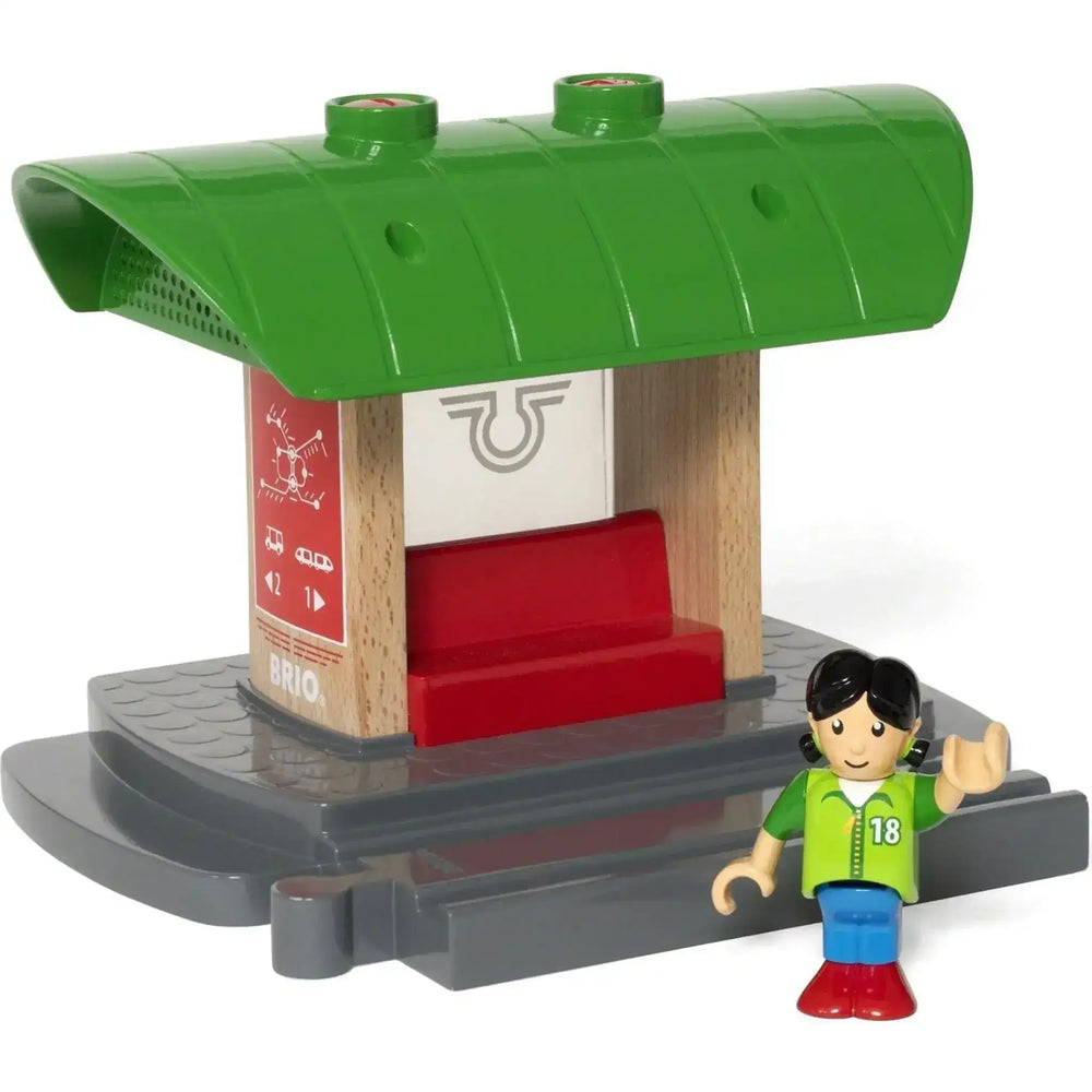 Brio Destination - Record & Play Train Platform - Toybox Tales