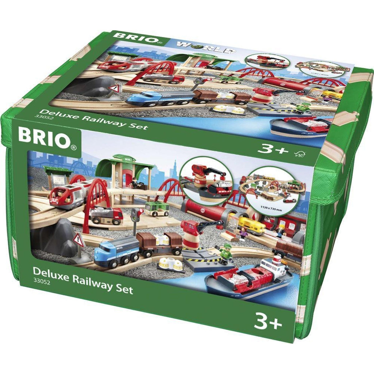 BRIO Set - Deluxe Railway Set 87 pieces - Toybox Tales