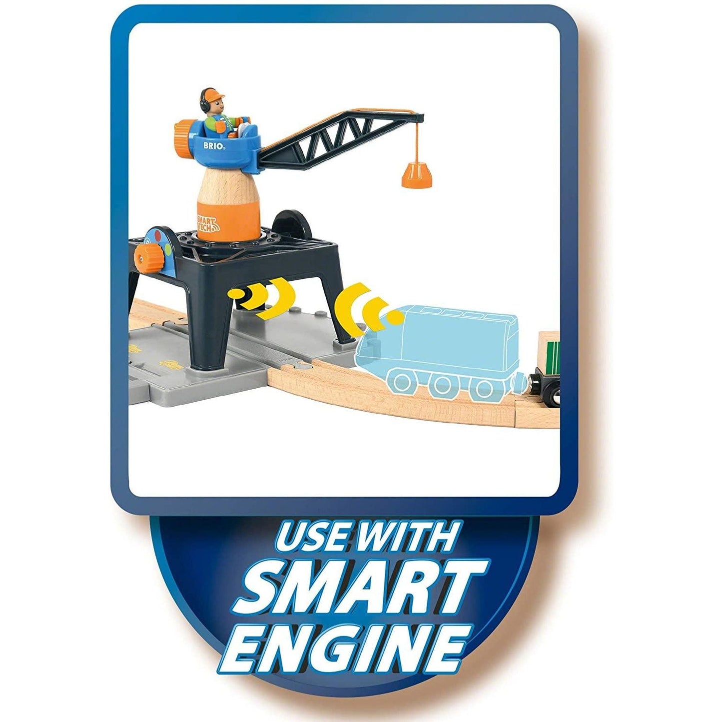 BRIO Smart Tech - Smart Tower Crane - Toybox Tales