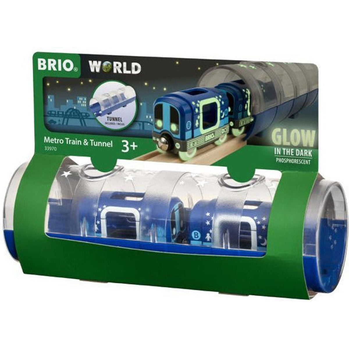 BRIO Train - Metro Train & Tunnel 3 pieces - Toybox Tales