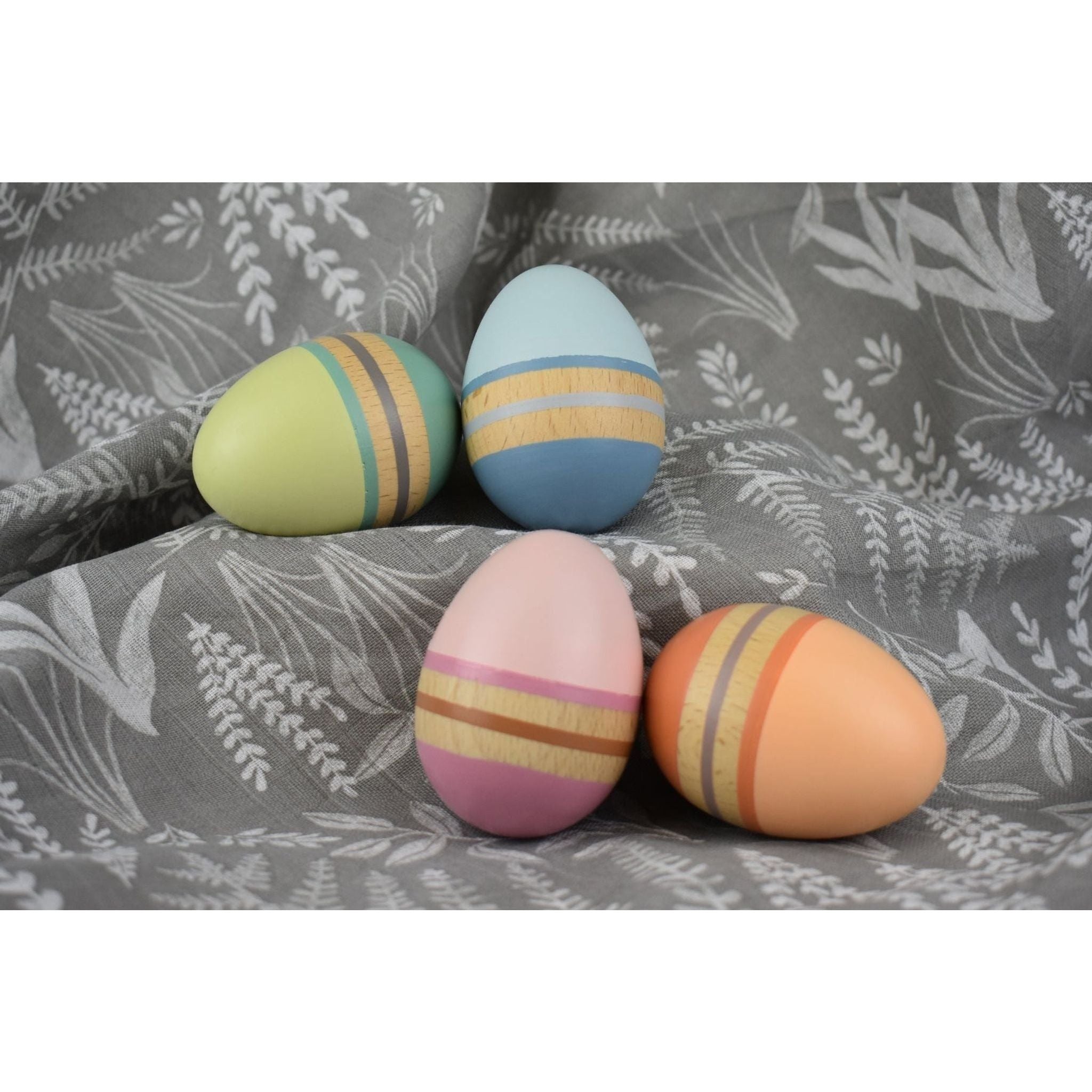 Calm & Breezy Wooden Egg Shaker - Toybox Tales