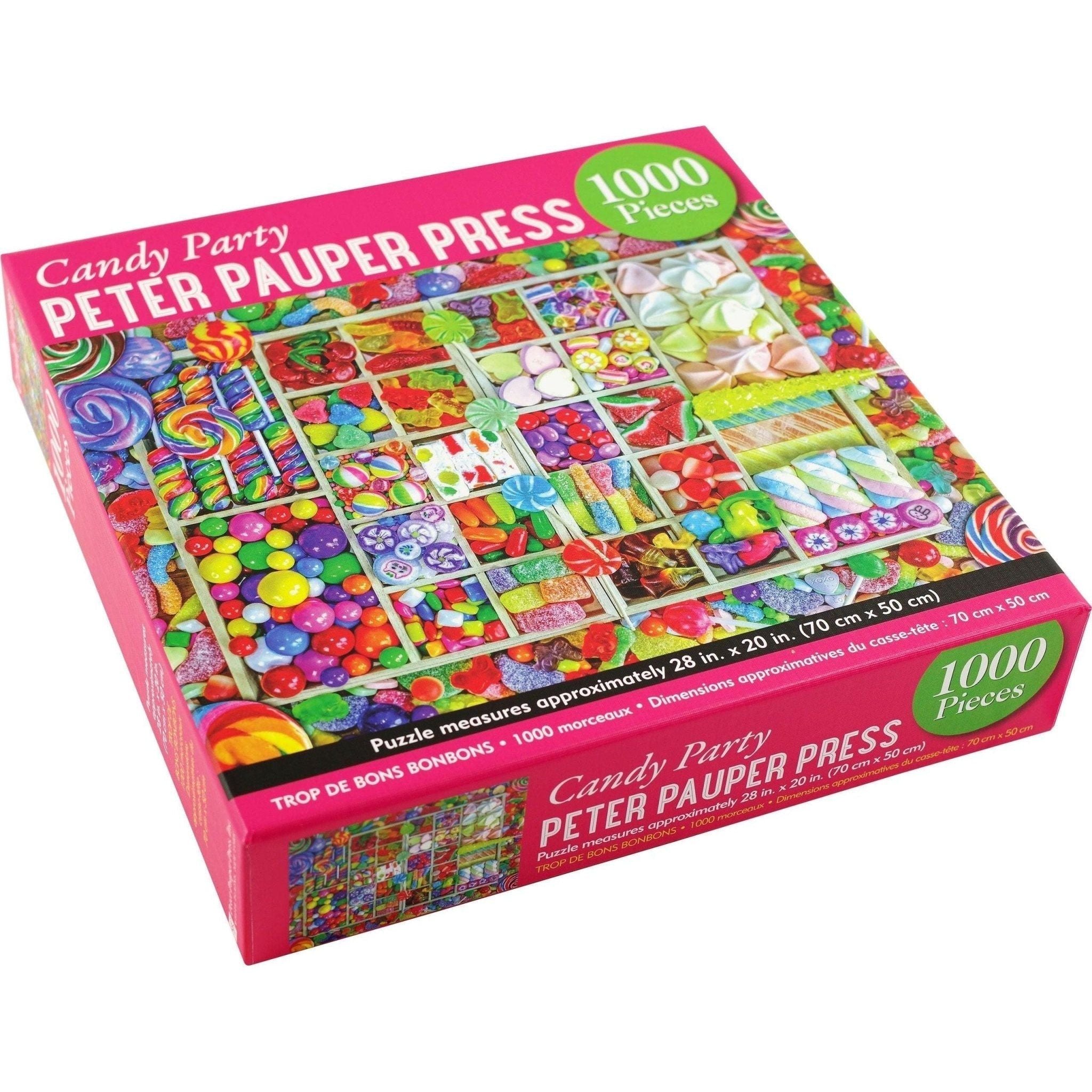 Candy Party Puzzle 1000 Pieces - Toybox Tales
