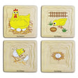 Chicken 4 Layer Puzzle - Toybox Tales