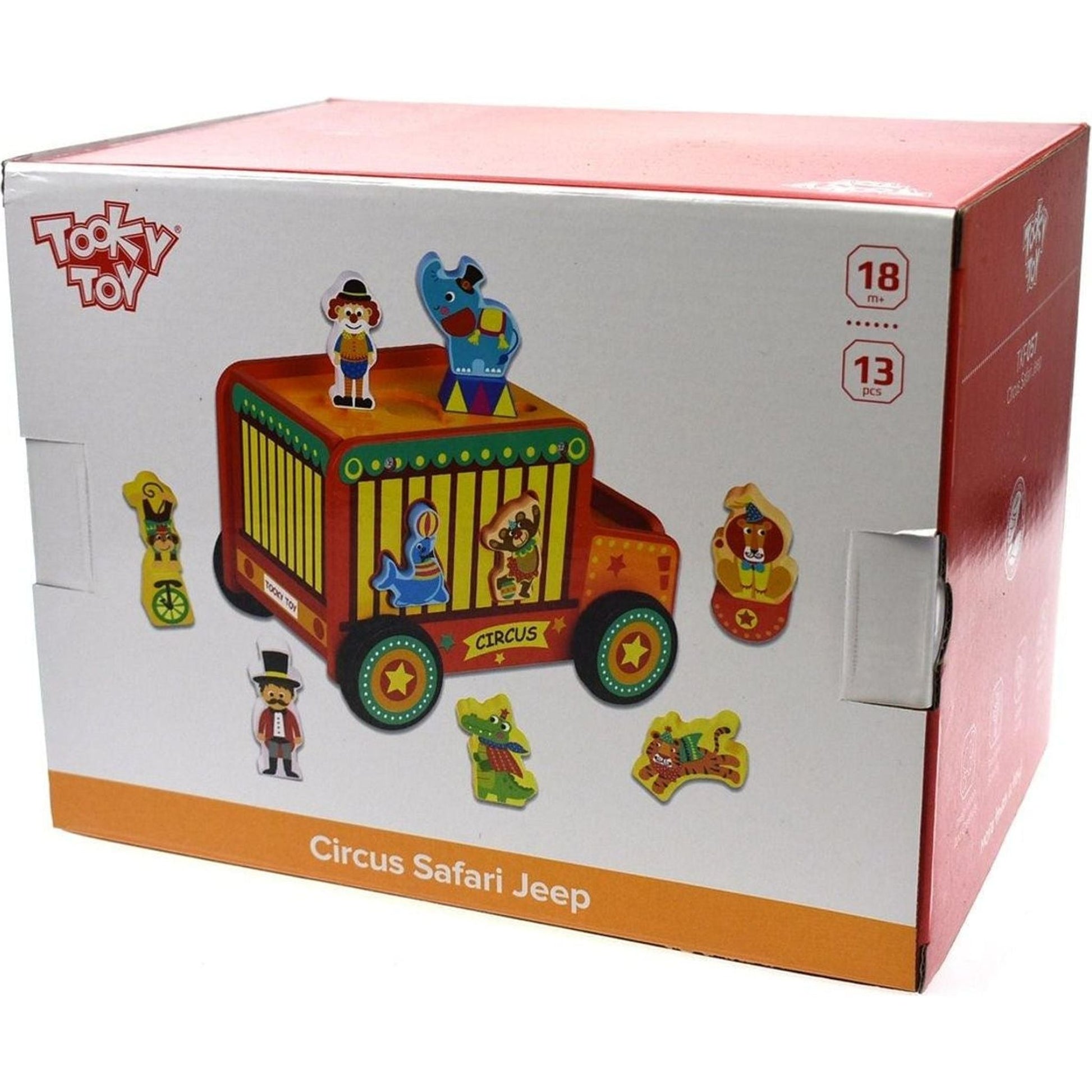 Circus Safari Jeep - Toybox Tales