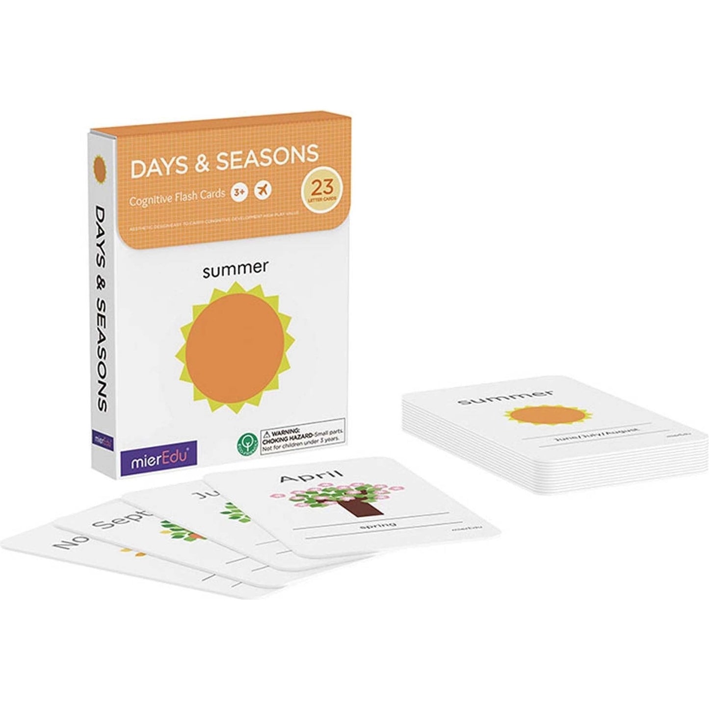Cognitive Flash Cards - Days & Seasons - Toybox Tales