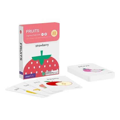 Cognitive Flash Cards - Fruits - Toybox Tales