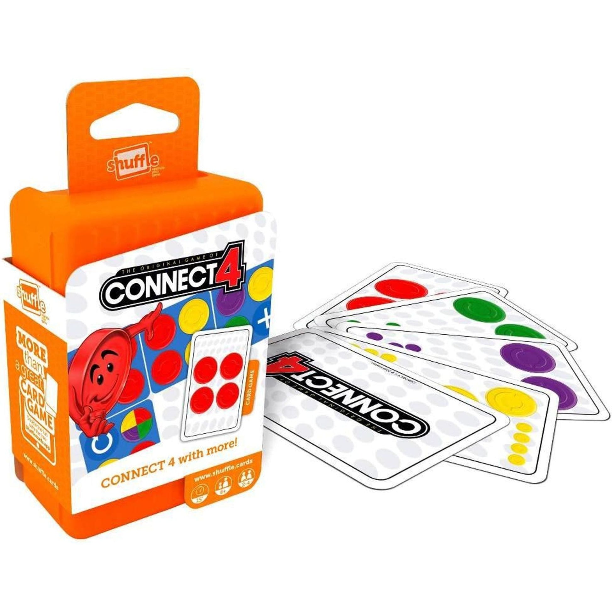Connect 4 Card Game (Shuffle) - Toybox Tales