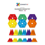 Connetix 30 Piece Geometry Rainbow - Toybox Tales