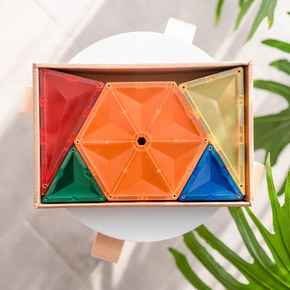 Connetix 30 Piece Geometry Rainbow - Toybox Tales