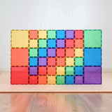 Connetix Rainbow Square Pack 42 Piece - Toybox Tales