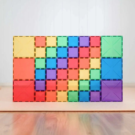 Connetix Rainbow Square Pack 42 Piece - Toybox Tales