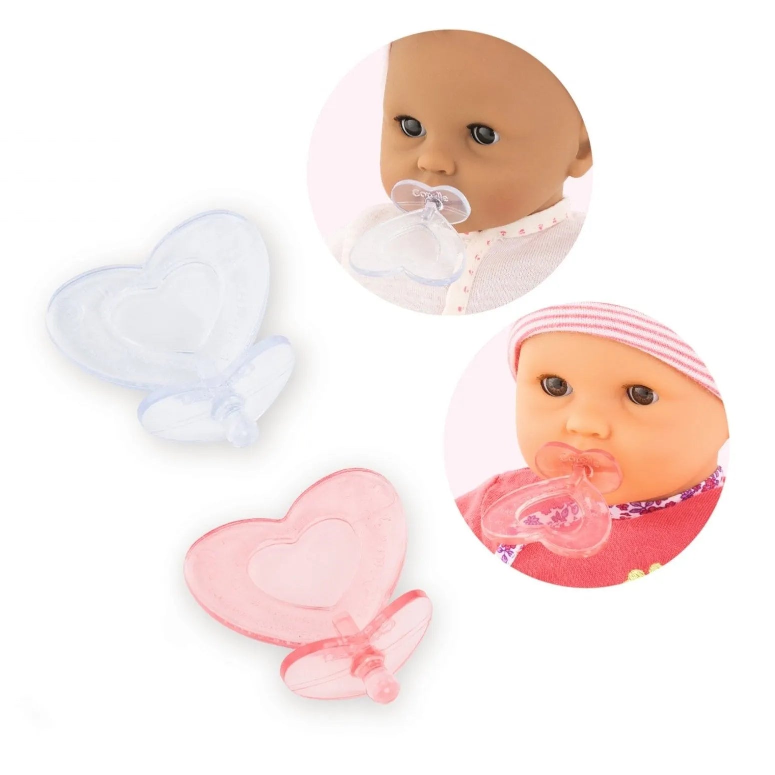 Corolle Mon Premier Poupon 12" - 2 Pacifiers - Toybox Tales